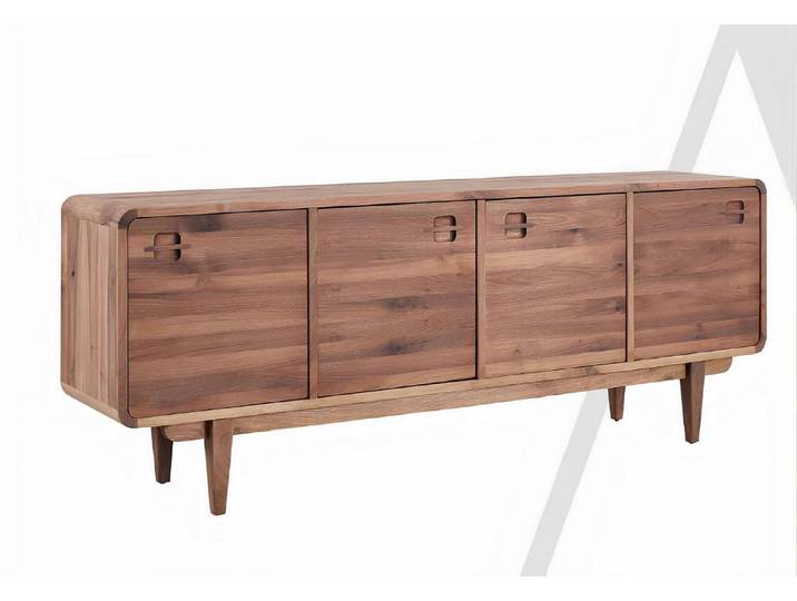 JVmoebel Sideboard Sideboard Stil modern Farbe braun neu Holz praktisch bequem geräumig, Made in Europa