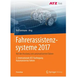 Fahrerassistenzsysteme 2017, Fachbücher von Rolf Isermann