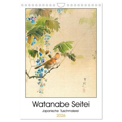 Watanabe Seitei - Japanische Tuschmalerei (Wandkalender 2026 DIN A4 hoch), CALVENDO Monatskalender