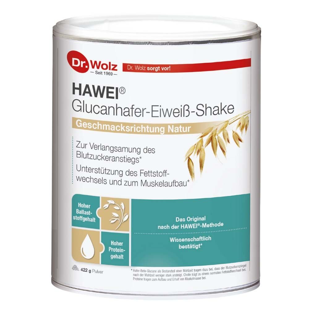 Hawei Glucanhafer-Eiweiß-Shake natur Pulver 422 g