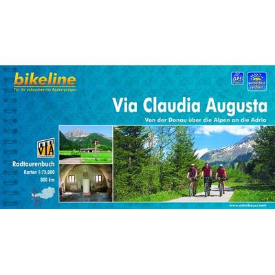 Bikeline Via Claudia Augusta, Taschenbuch von , Esterbauer, 978-3-85000-131-1