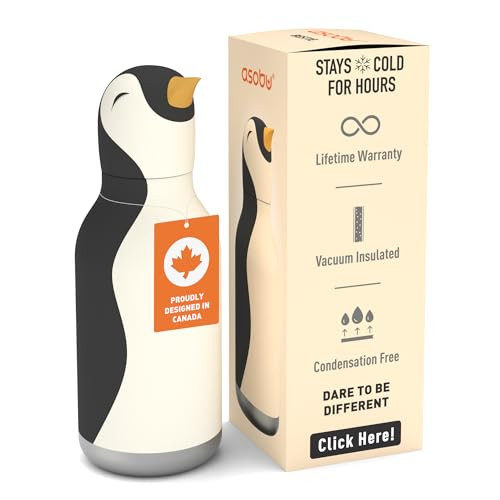 Asobu Bestie Bottle Pinguino Thermosfles 460 ml