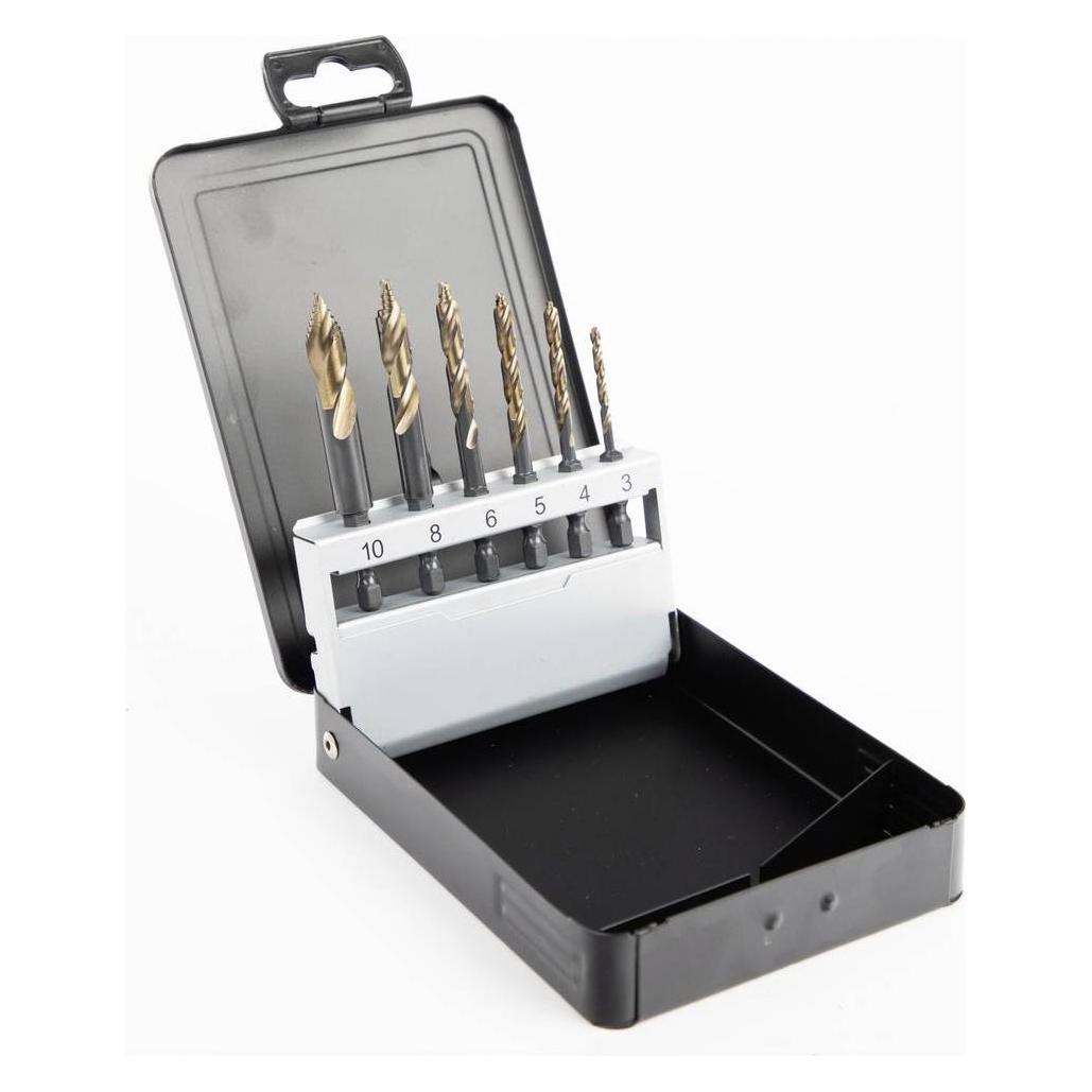 C.K Magma Vorteck Kobalt HSS Bohrersatz, 6-teilig (T3200 01)