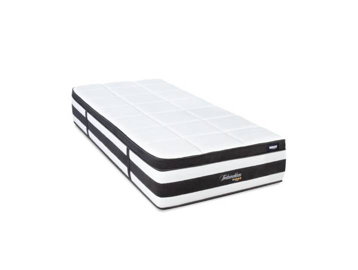 Matelas Fontainebleau - Ressorts ensachés + mémoire de forme - 25 cm - 90x190 cm