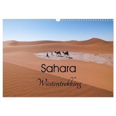 Sahara Wüstentrekking (Wandkalender 2027 DIN A3 quer), CALVENDO Monatskalender