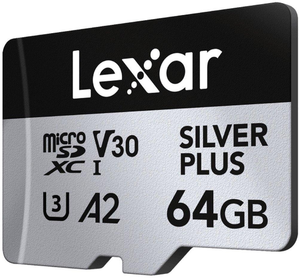 Lexar microSDXC Silver Plus UHS-1 64GB