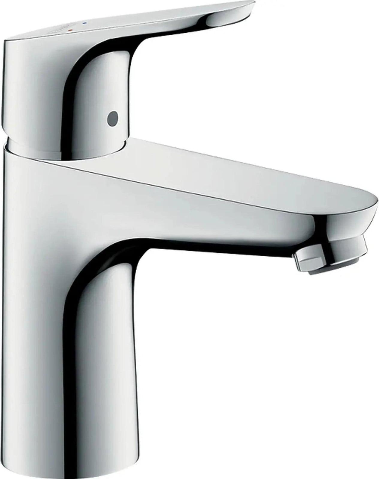 Hansgrohe Focus 100 wastafelmengkraan, chroom