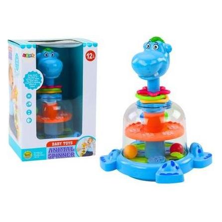 Lean Toys Nilpferd-Kreisel mit Kugeln (49674515)