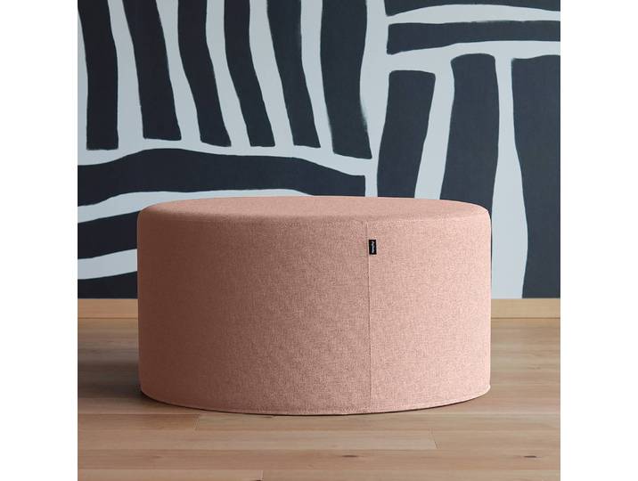 Sitzhocker DOTTO Ø 80cm Pink/Babyrosa