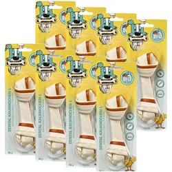 Lov&Ed Kauknochen Huhn, L - Mit Dental-Effekt, 8x 85g