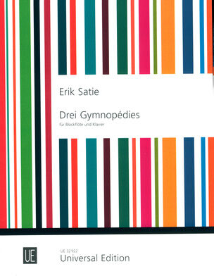 Universal Edition Satie 3 Gymnopédies Blockflöte