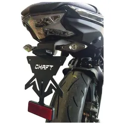 Chaft, Kennzeichenhalter, Z650 et ninja 650 2017-2020