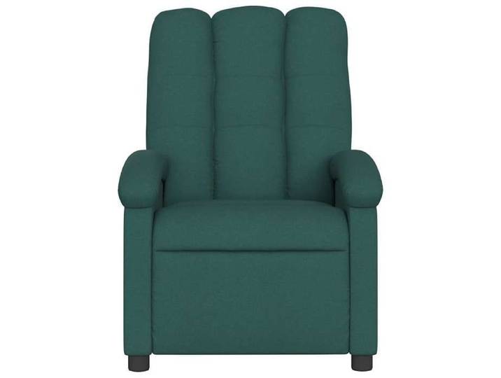 NEUF Fauteuil inclinable - BURKE - Chaise Pour salon - Vert foncé Tissu LL3831