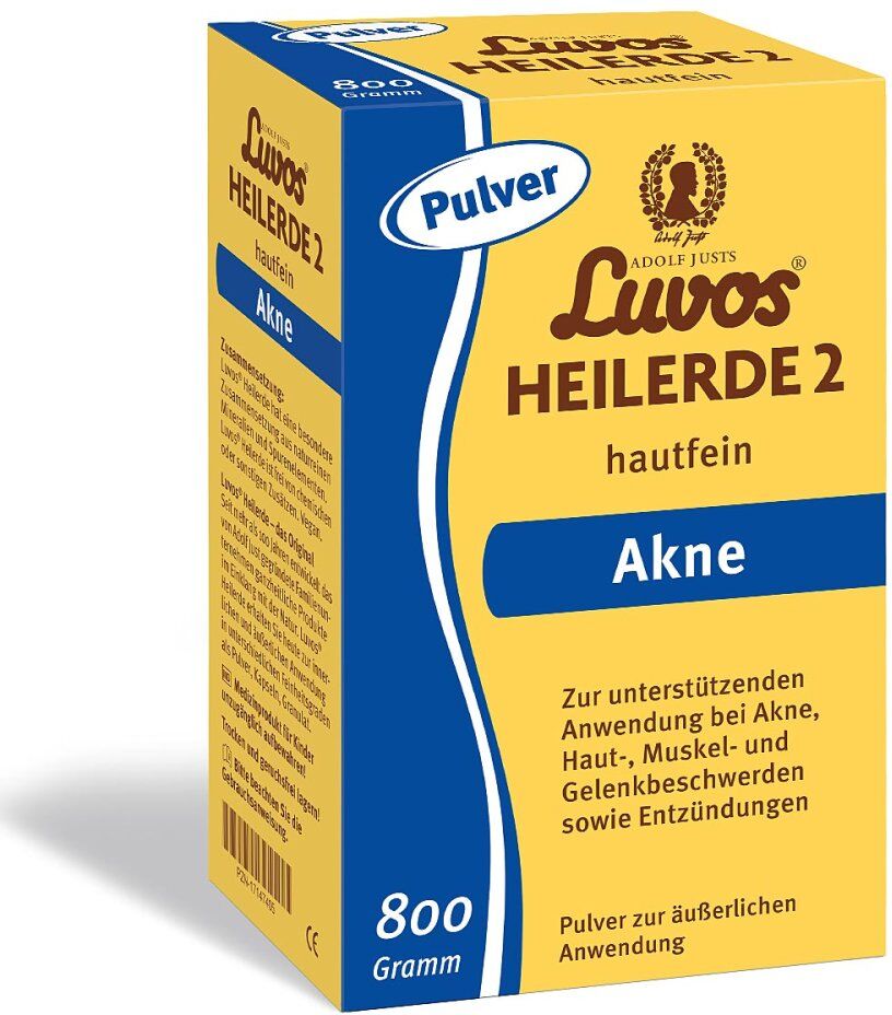 Luvos Heilerde 2 Hautfein 800g