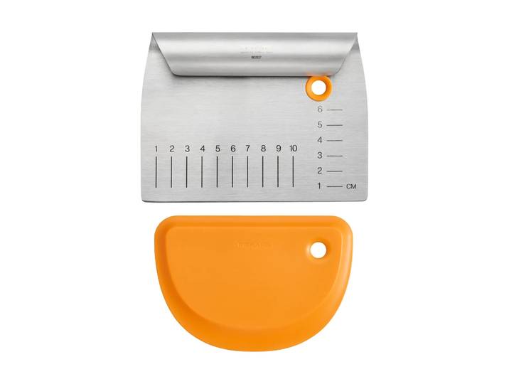 Fiskars Coupe-pâte Functional Form Métal-silicone, 2 pièces