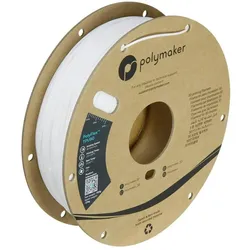 Polymaker PolyFlex TPU90 - White - 1.75mm (TPU, 750 g, 1.75 mm), Filament, Weiss