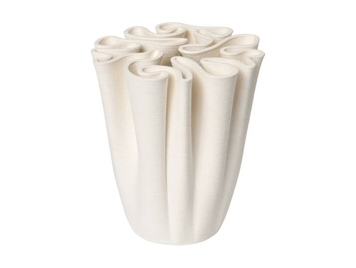 Ferm Living Vase Dedali 18 cm Off-white