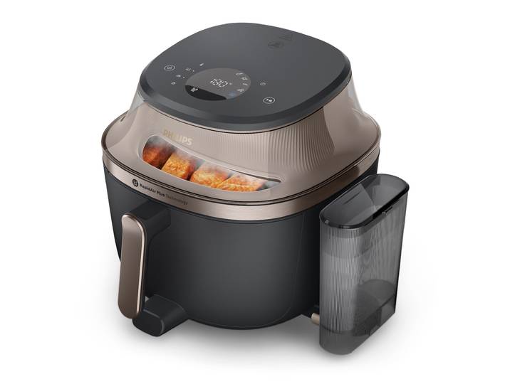 Philips 5000-serie met stoomfunctie - NA547/07 Airfryer Zwart
