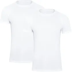 Paolo Renzo® Rundhals T-Shirt 4 Stück - Größe XL - Schwarz