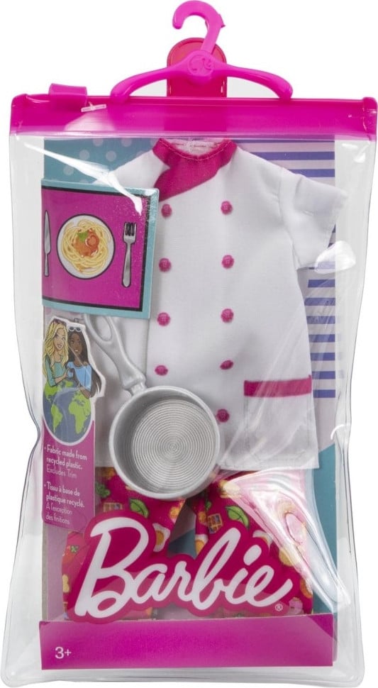 Barbie Chef-kok outfit kookset