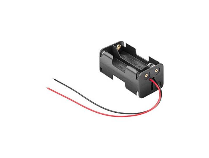 Goobay batterijhouder, 4X Mignon 'AA' met aansluiting