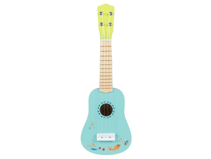 Ukelele Gitaar voor Kinderen Mini-ukelele met 4 Snaren en Lindehouten Body voor Kinderen Vanaf 3 Jaar