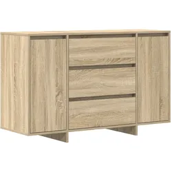 vidaXL Sideboard Sonoma Eiche 120x41x75 cm Holzwerkstoff