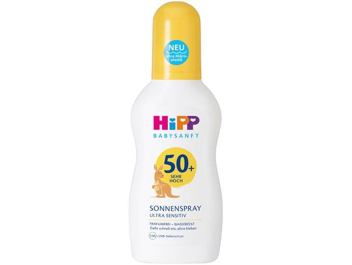 Hipp Babysanft Kinder Sonnenspray 50+ LSF