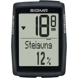 Sigma Sport Fahrradcomputer BC 14.0 WL STS schwarz/weiß
