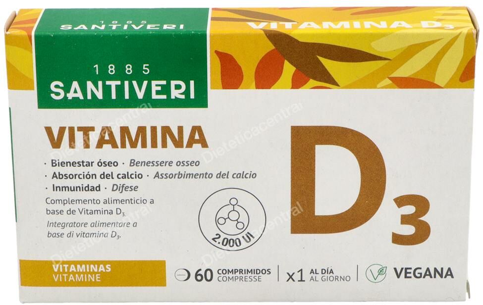 Santiveri vitamina d3 60comp. - santiveri