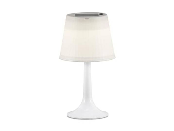 Gnosjö Konstsmide buitenlamp, Assisi, wit, 19 x 19 x 36 cm, 3 ml, 7109-202