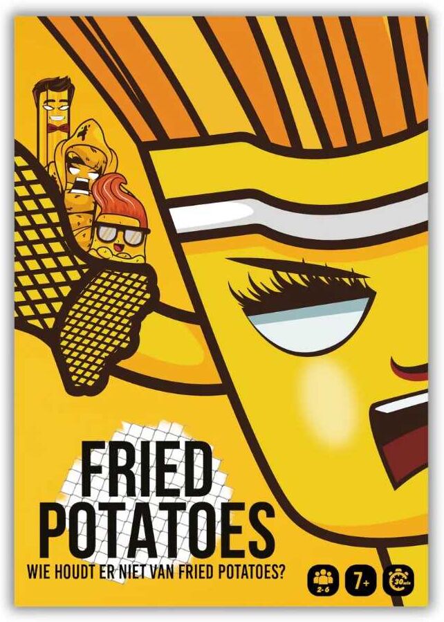 Fried Potatoes Original Card Game - Fast-paced Trick-Taking Game for Family and Friends, Ages 8+, by Fried Potatoes