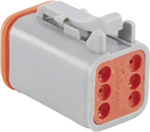 Amphenol AT06 6S Rundstecker Buchse, gerade Gesamtpolzahl: 6 Serie (Rundsteckverbinder): AT
