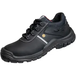 AS Arbeitsschutz Sicherheitshalbschuhe Nitras Utility Step S3L | Gr. 37 | Leder | schwarz
