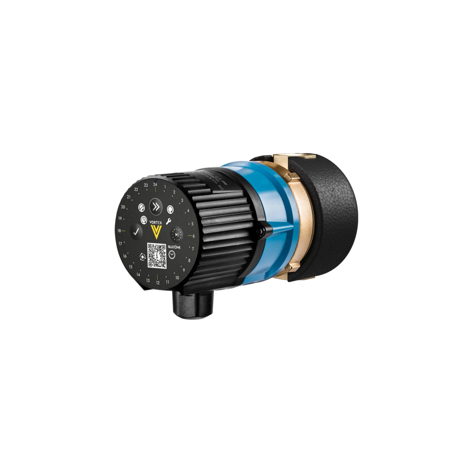 Vortex Trinkwasser-Zirkulationspumpe BWO 155 Z 230 V, m Uhr, 1/2" IG, R-Gehäuse (433-121-030)