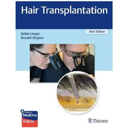 Hair transplantation, Fachbücher von Robin Unger, Ronald Shapiro