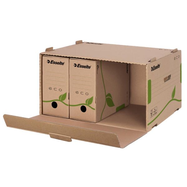 Esselte Archivcontainer 43,9 x 34,0 x 25,9 cm braun 623919