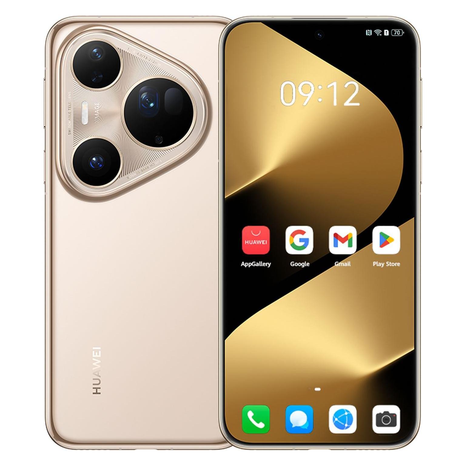 Huawei Pura 80 Ultra (512 GB, Gold, Prestige Gold, 6.80", Hybrid Dual SIM, 4G) (51098KFB)