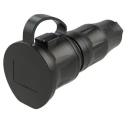 PCE 24711-ss Schutzkontaktkupplung DB fb IP54 schwarz Serie TopTaurus2 24711ss