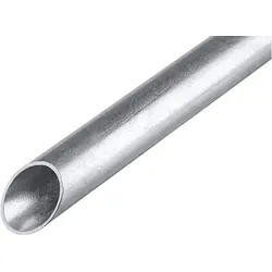 Fränkische Rohrwerke, Kabelschutz + Kabelführung, Stahlpanzer-Rohr Steck- verzinkt M63 (Kabelschlauch, 300 cm)