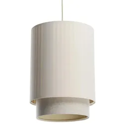 HÄNGELEUCHTE Beige 25/105 cm