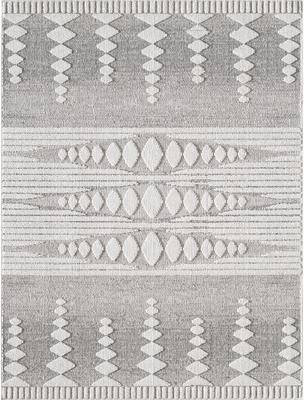Domani Bella Modern Scandinavia Textured Indoor / Outdoor Area Rug