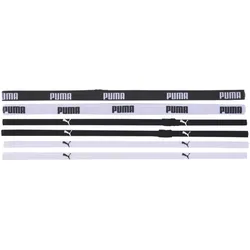 6er Pack PUMA AT Haarbänder Damen puma black/puma white