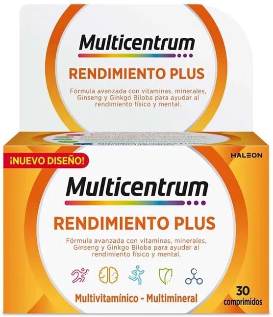 Multicentrum PLUS GINSENG E GINKGO 30 Tabs