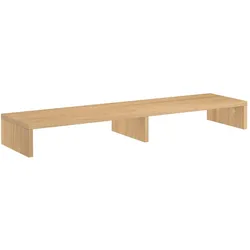 Erst-Holz TV-Erhöhung Holzablage Monitorständer Buche optionale Breite V-90.84-55