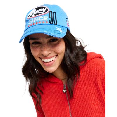 Baseball Cap ROXY "Higher Power", Damen, blau (super sonic), Obermaterial: 65% Baumwolle, 35% Baumwolle., Caps