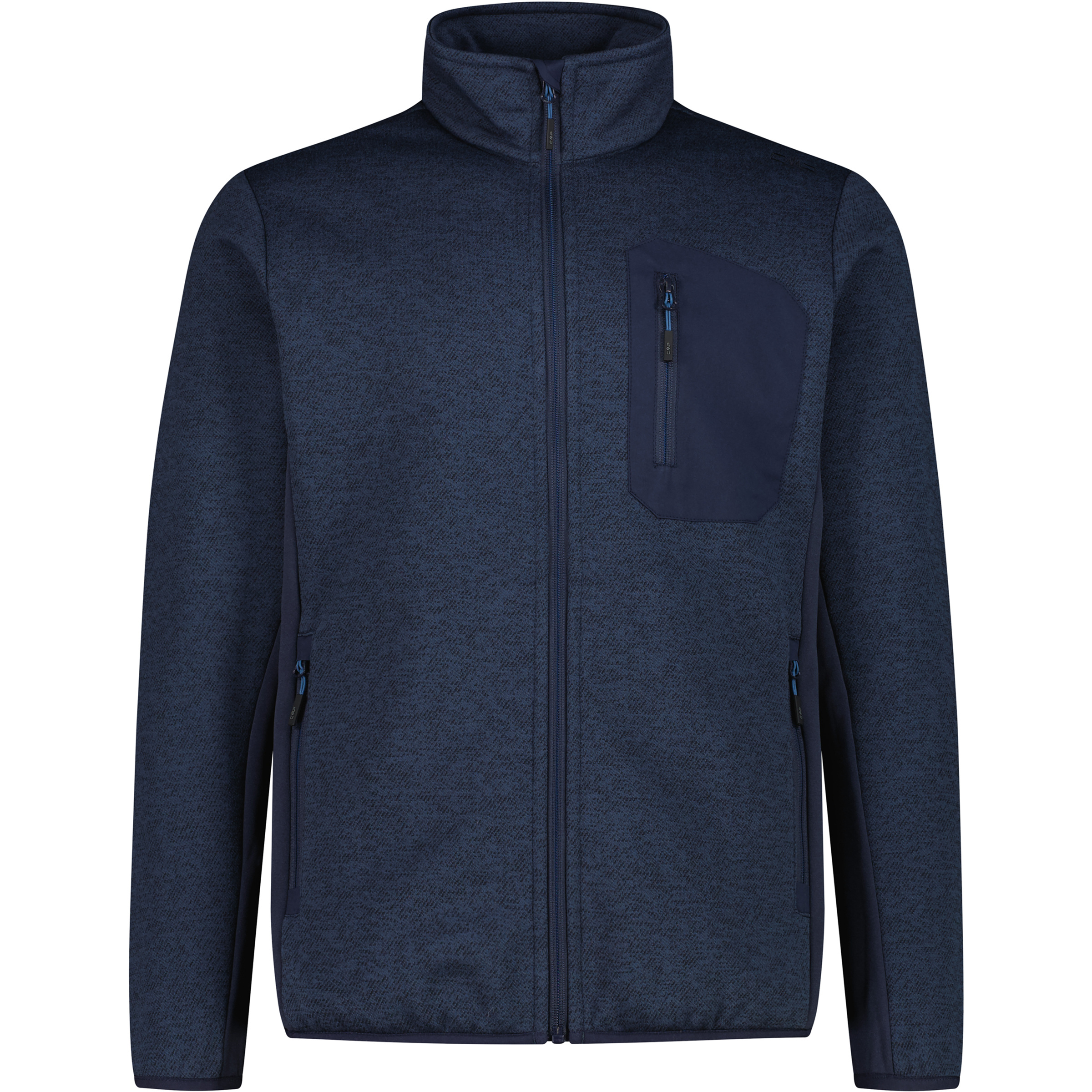 CMP Herren Fleecejacke blau Größe 4XL Trekking Schnell trocknend