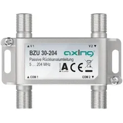 Axing BZU30-204 Passive Rückkanalumleitung 5 - 204 MHz BZU030204 BZU 30-204