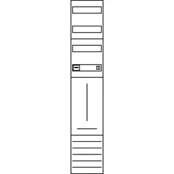 Eaton Zählerfeld ZSD-N19A1187