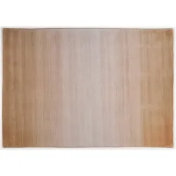 THEKO Teppich Wool Comfort Ombre beige 90cm x 160cm